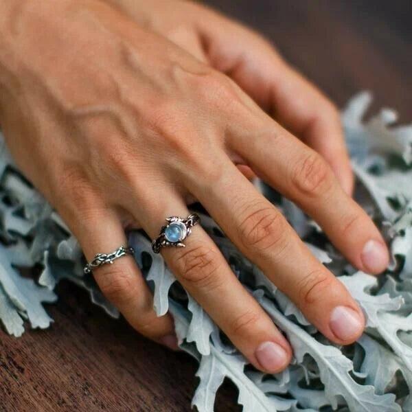 Heavenly Moonstone Ring