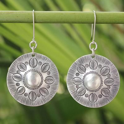 Vintage Round Dangling Earrings